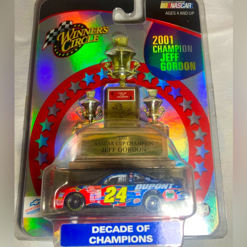 2001 champion Jeff Gordon collectable